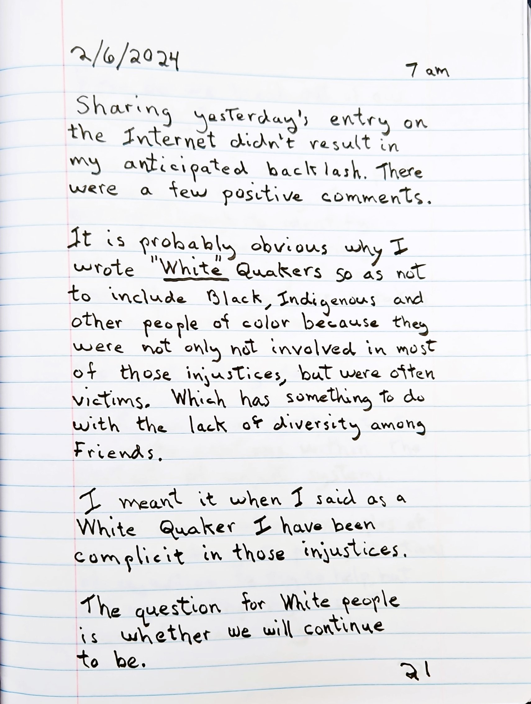 2/6/2024 – unflinching